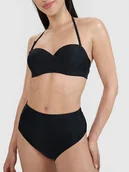 Stroje kąpielowe - 4F Dół od bikini damski 4FWSS25UBKBF073-20S Czarny Roz. S - miniaturka - grafika 1