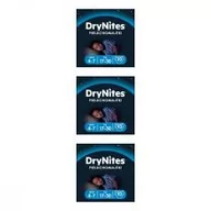 Pieluchy - Huggies Pieluchomajtki na noc 4-7 lat DRYNITES Boy (17-30 kg) Zgrzewka 3 x 10 szt. - miniaturka - grafika 1
