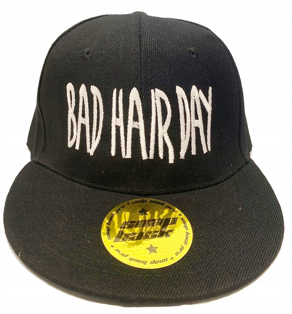 CZAPKA PROSTY DASZEK HAFT BAD HAIR DAY