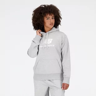 Bluza damska New Balance WT31533AG  szara - Bluzy damskie - miniaturka - grafika 1