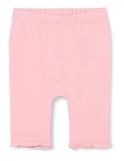 Legginsy - s.Oliver Junior Baby Girls Capri legginsy z falbankami, różowe, 80, Rosa, 80 cm - grafika 1
