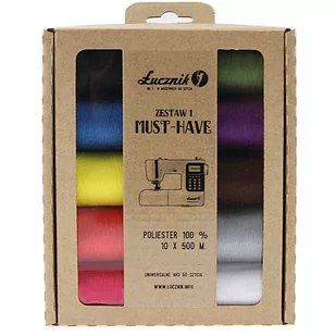 Łucznik Zestaw nici Must-Have nr.1 Zestaw nici nr 1 Must-Have - Pasmanteria - miniaturka - grafika 3