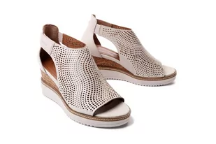 TAMARIS 28316-28 418 ivory, sandały damskie - Tamaris - Sandały damskie - miniaturka - grafika 1