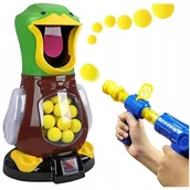 Zabawki militarne - Strzelanie Do Celu Głodna Kaczka Pistolet + Kulki - miniaturka - grafika 1