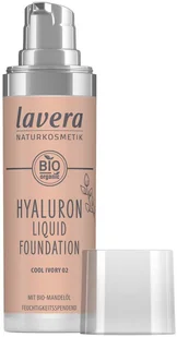 Lavera Hyaluron Liquid Foundation 30 ml - podkład do twarzy Cool Ivory 02 - Podkłady do twarzy - miniaturka - grafika 2