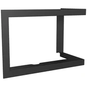 Akcesoria kominkowe - Ramka stalowa do ZIBI 12 prawy BS - miniaturka - grafika 1