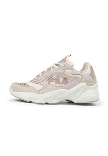 FILA Collene Logo Kids Sneakersy dziewczęce, Mauve Chalk Marshmallow, 28 EU - Buty dla dziewczynek - miniaturka - grafika 1