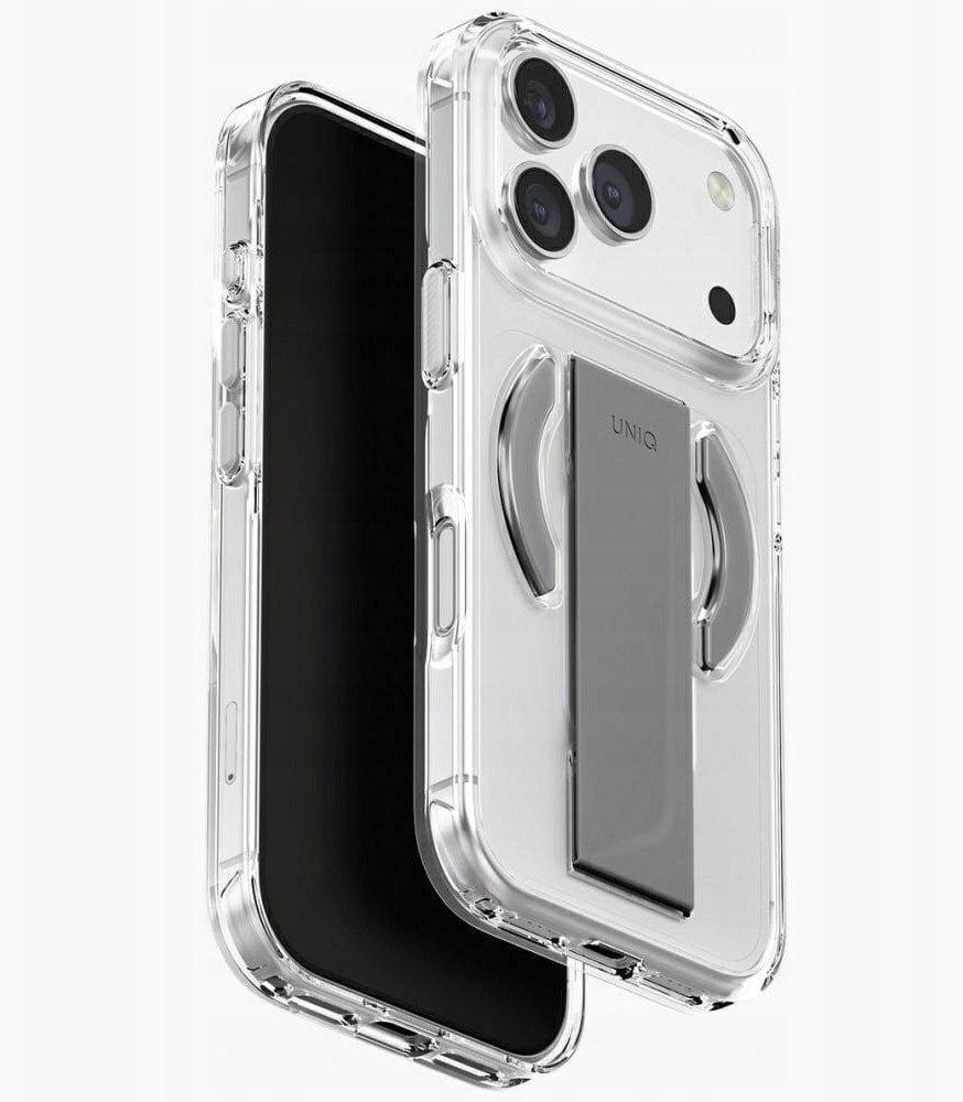 Etui UNIQ Heldro Air do Apple iPhone 17 Pro MagClick Charging przezroczysty