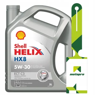 Shell Helix HX8 Ect C3 5W30 5L Bmw LL-04 Mb 229.51 Zawieszka - Oleje silnikowe - miniaturka - grafika 1