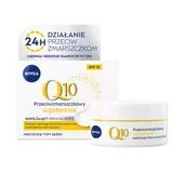 Kremy do twarzy - Nivea Q10 Power Krem przeciwzmarszczkowy +ujędrnienie SPF 15 na dzień 50ml SO_10407 - miniaturka - grafika 1