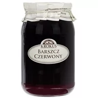 Zupy w płynie - Krokus Zupa barszcz czerwony bezglutenowy 850 ml - miniaturka - grafika 1