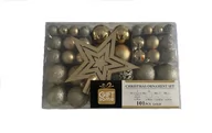Bombki - Bombki choinkowe gwiazda zestaw 101 ZŁOTE na choinkę GIFT SOME choinka - miniaturka - grafika 1