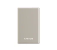 Powerbanki - Canyon OnPower 505 Magsafe 5000mAh PD 20W Beżowy - miniaturka - grafika 1