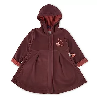 Kurtki i płaszcze dla dziewczynek - Sigikid Mini dziewczęcy płaszcz polarowy Autumn Forest, czerwony, 122 cm - grafika 1