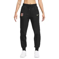 Spodnie rowerowe - Nike Spodnie Fc Barcelona damskie odzież sportowa Tch FLC Mr Jggr, Black/Club Gold, FN8430-010, XL - miniaturka - grafika 1