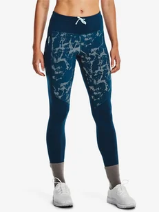 Legginsy damskie Under Armour  OutRun the Cold Tight II-BLU M - Spodnie sportowe damskie - miniaturka - grafika 1
