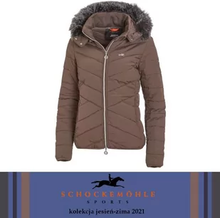 Schockemohle Kurtka damska VICKY.SP AW21 - walnut - Kurtki jeździeckie - miniaturka - grafika 1