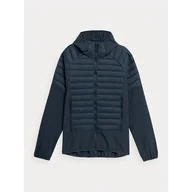 Kurtki i kamizelki sportowe męskie - Kurtka męska hybrydowa H4L22 KUMH060 4F - miniaturka - grafika 1