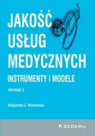 Powieści - CeDeWu Jakość usług medycznych Instrumenty i modele Wiśniewska Małgorzata Z. - miniaturka - grafika 1