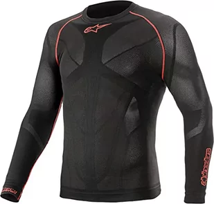 Alpinestars Męska odzież motocyklowa, czarny, czerwony, XS-XL - Odzież motocyklowa - miniaturka - grafika 1