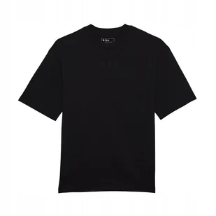 T-SHIRT FOX WORDMARK OVERSIZED BLACK M - Koszulki męskie - miniaturka - grafika 1