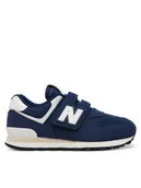 Buty dla chłopców - New Balance Sneakersy PV574BCE Niebieski - miniaturka - grafika 1