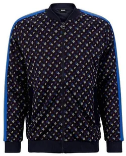 Bluza męska HUGO BOSS bejsbolówka rozpinana sportowa kurtka bomber r. S - Kurtki męskie Bluza męska HUGO BOSS bejsbolówka rozpinana sportowa kurtka bomber r. S - Kurtki męskie - miniaturka - grafika 1