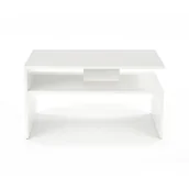 Ławy i stoliki kawowe - Ława Stolik Kawowy Z Półką Biały Sigma Halmar - miniaturka - grafika 1