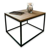 Ławy i stoliki kawowe - STOLIK KAWOWY STYL LOFT INDUSTRIALNY  60x50x40 - miniaturka - grafika 1