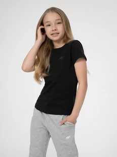 KOSZULKA DZIEWCZĘCA 4F T-SHIRT BAWEŁNA KOSZULKA DZIEWCZĘCA 4F T-SHIRT BAWEŁNA 146 - Koszulki dla dziewczynek - miniaturka - grafika 1