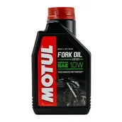 Akcesoria motocyklowe - Motul Fork Oil Medium Expert 10W Olej do amortyzatorów teleskopowych miękki 10W 1L 822211 - miniaturka - grafika 1