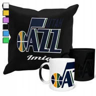 Gadżety dla niej i dla niego - ZESTAW KUBEK MAGICZNY ZMIENIAJĄCY KOLOR + POSZEWKA NBA UTAH JAZZ + IMIĘ - miniaturka - grafika 1