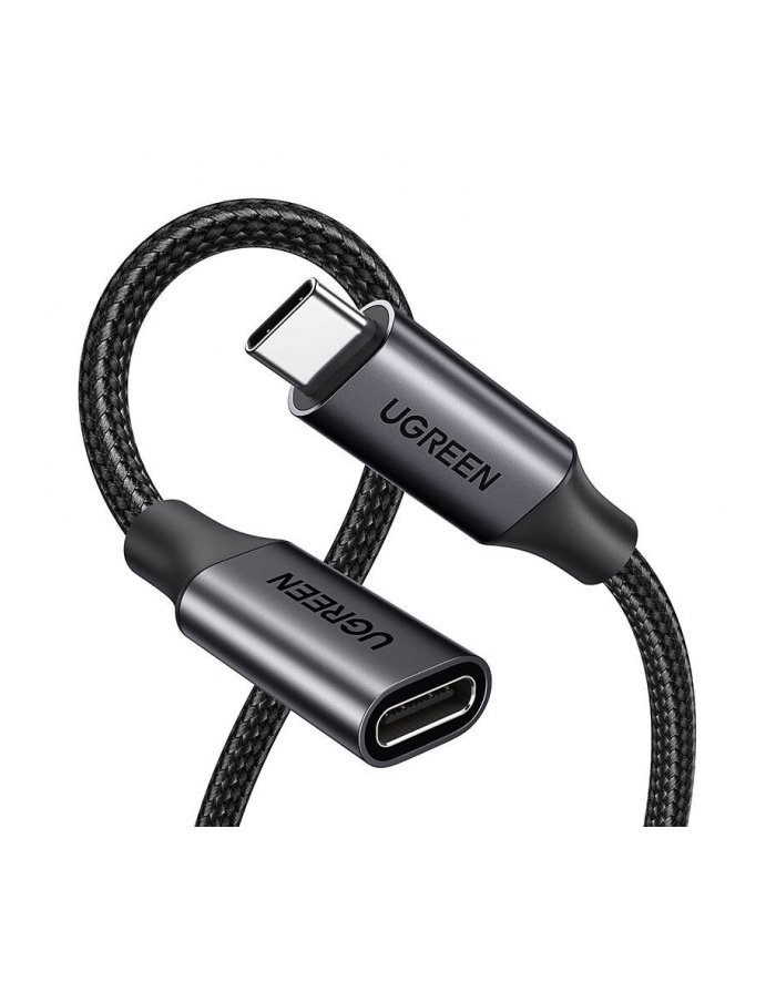 Ugreen Przedłużacz Usb 3.2 Us372 Męski Usb-C Do Żeński Usb-C Gen 2 1M Czarny 71146