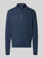 Swetry męskie - Kardigan ze stójką i zamkiem błyskawicznym - miniaturka - grafika 1