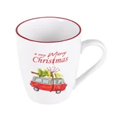 Kubki - Kubek ceramiczny Merry Christmas 340 ml - miniaturka - grafika 1