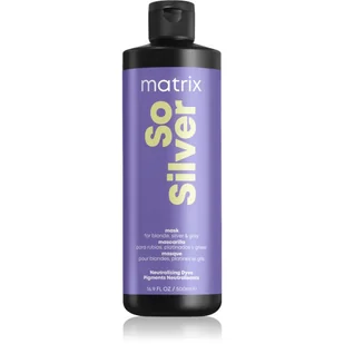 Matrix Matrix Total Results So Silver Maska do włosów blond i siwych, 500ml - Maski do włosów - miniaturka - grafika 1