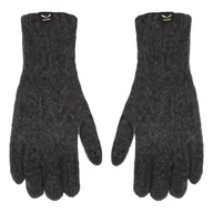 Rękawiczki - Rękawiczki unisex Salewa WALK WOOL czarne 00-0000026814_0780 - miniaturka - grafika 1