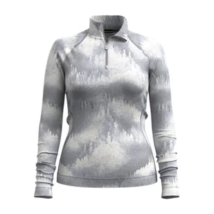 Bluza damska Smartwool Classic Thermal Merino Base Layer 1/4 Zip Boxed - Bluzy narciarskie - miniaturka - grafika 1