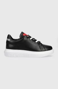 Love Moschino sneakersy kolor czarny - Sneakersy damskie - miniaturka - grafika 1