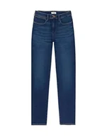 Spodnie damskie - Wrangler dżinsy damskie proste, czarny, 31W / 32L - miniaturka - grafika 1