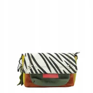 Torebki damskie - Torebka skórzana, miękka, na ramię długi pasek oryginalna zero waste OLIVKA - miniaturka - grafika 1