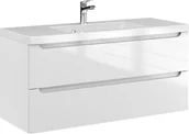 Szafki łazienkowe - Szafka z Umywalką ETHOS 100 cm - miniaturka - grafika 1