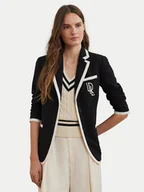Marynarki i żakiety damskie - LAUREN RALPH LAUREN Marynarka 200936101002 Czarny Straight Fit - miniaturka - grafika 1