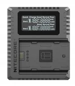 Ładowarki i akumulatory - Ładowarka Usb Na 2x Akumulator  Fujifilm Fuji Np-w235 / Qc Quick Charge / Nitecore / Fx3 - miniaturka - grafika 1