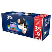 Mokra karma dla kotów - Purina Felix FANTASTIC mix smaków 35+9 gratis x 85g mokra karma dla kotów dorosłych 44x85g Złóż zamówienie do 11.00 odbierz JUTRO - miniaturka - grafika 1