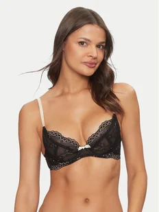 Gossard Biustonosz z fiszbiną Superboost Lace 7725 Czarny - Biustonosze - miniaturka - grafika 1