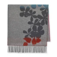 Apaszki i szaliki męskie - Damski szal w kwiatowy motyw multikolor - miniaturka - grafika 1