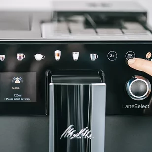 Ekspres do kawy Melitta LatteSelect F63/0-211 Czarny - Ekspresy do kawy - miniaturka - grafika 3