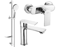 Zestawy prysznicowe - Mexen Royo DF05 zestaw prysznicowy, chrom - 72204DF05-00 - miniaturka - grafika 1