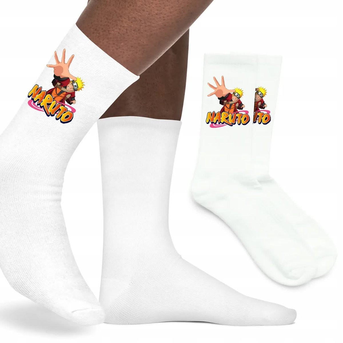 SKARPETY Męskie Skarpetki Prezent dla FANA NARUTO MiX Różnych WZORÓW 39-45